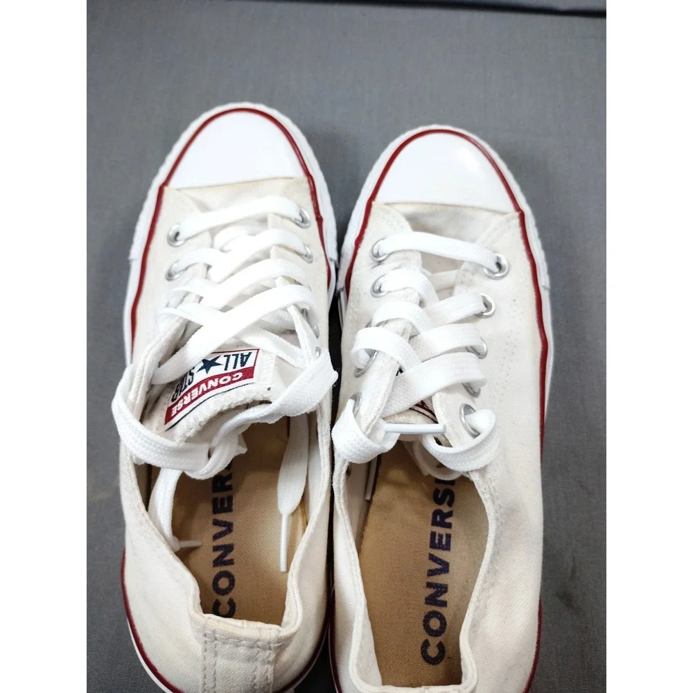 Converse Chuck Taylor All Star OX M7652 Optical White Low Top M4/WM 6 Sneakers * - Picture 5 of 12